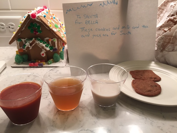 When your almost-3-year-old is in charge of what Santa gets